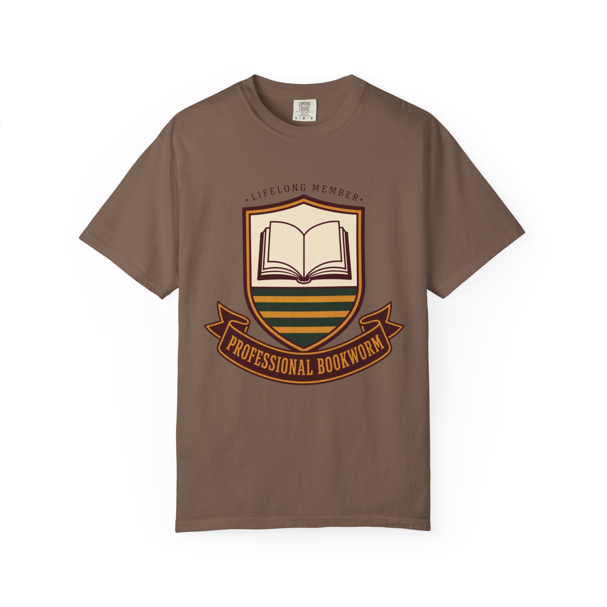 Professional Bookworm Crest T-Shirt