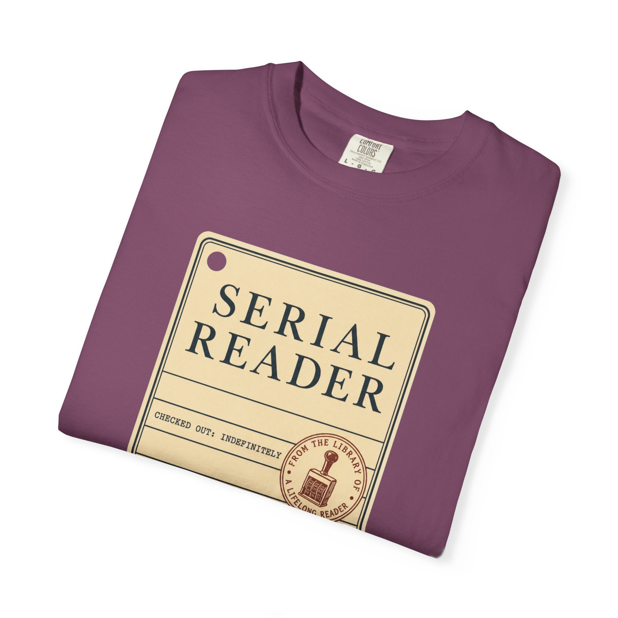 Serial Reader Library Card T-Shirt