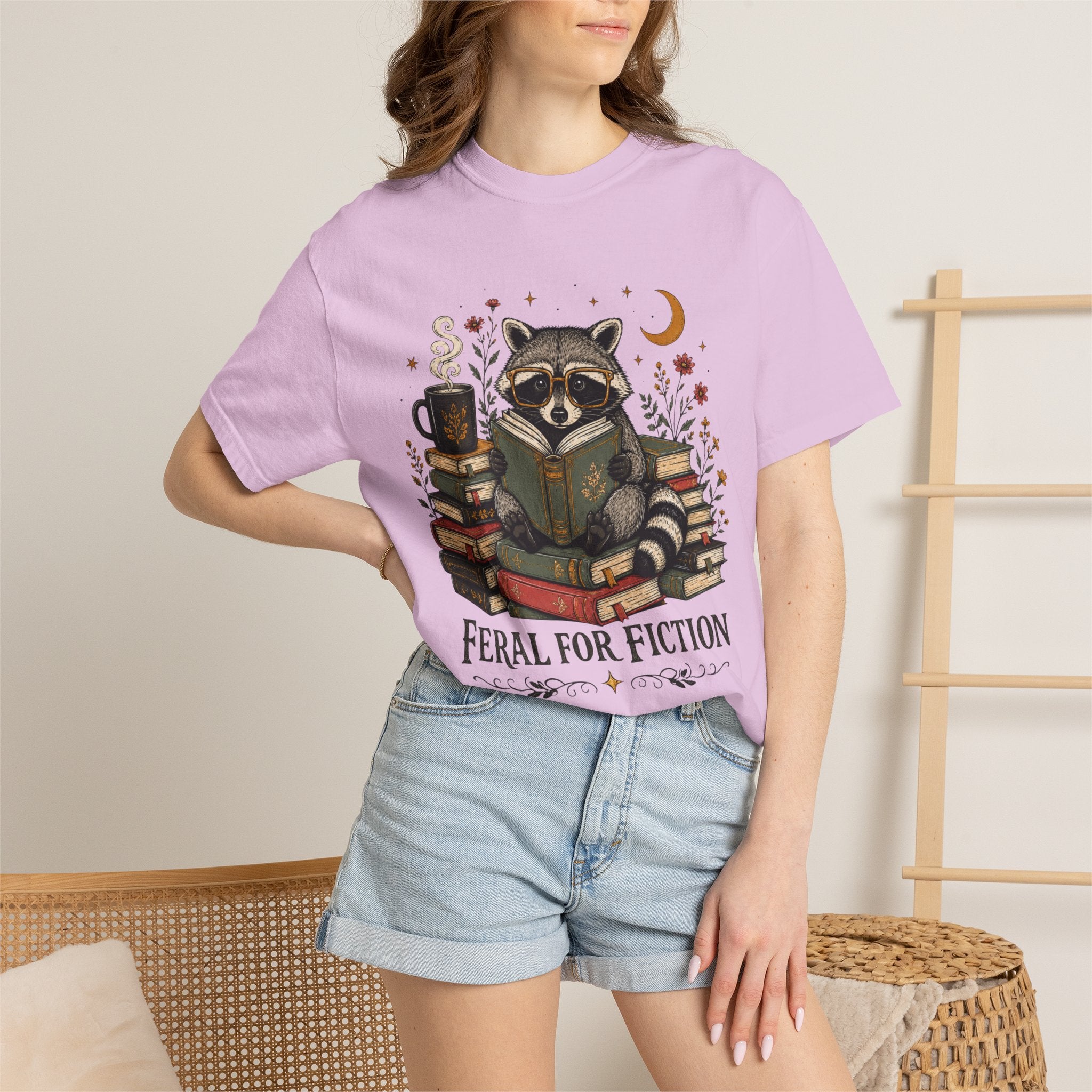 Feral For Fiction Raccoon T-Shirt