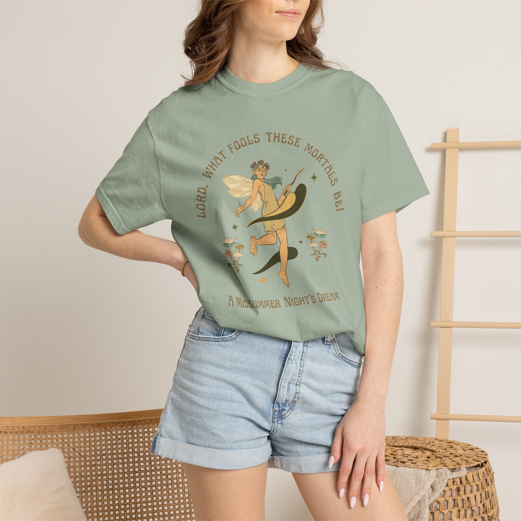 Lord, What Fools Fairy Shakespeare T-Shirt