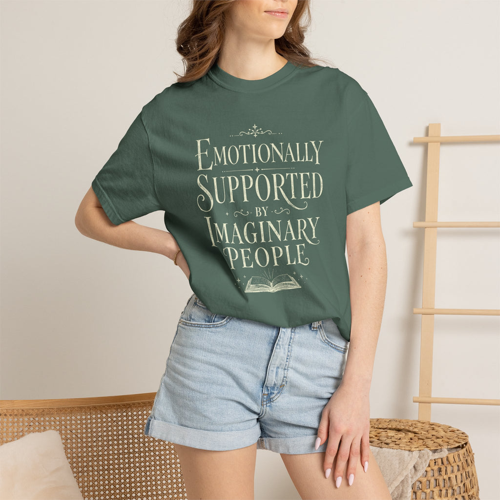 Emotionally Supported By Imaginary People T-Shirt