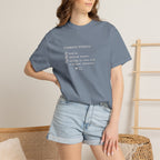 Current Status Checklist T-Shirt