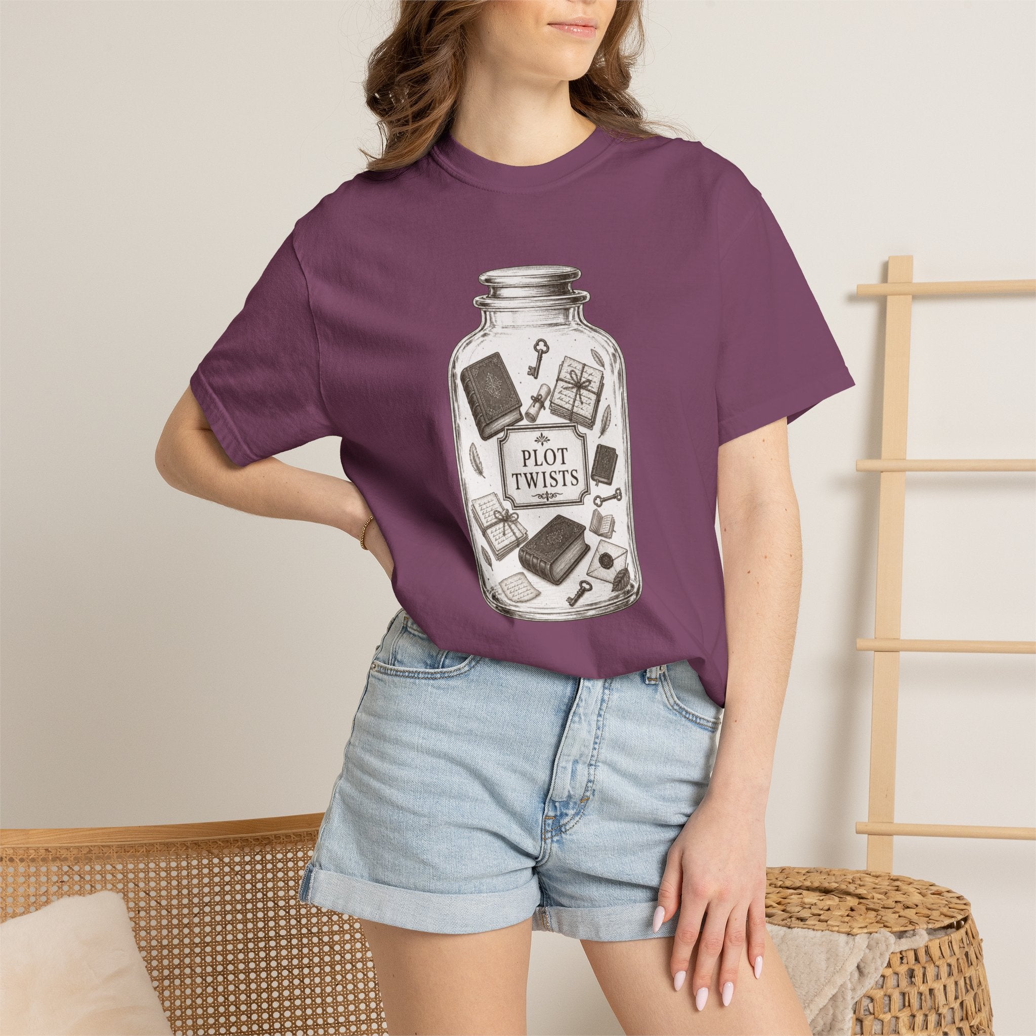 Plot Twists Apothecary Jar T-Shirt