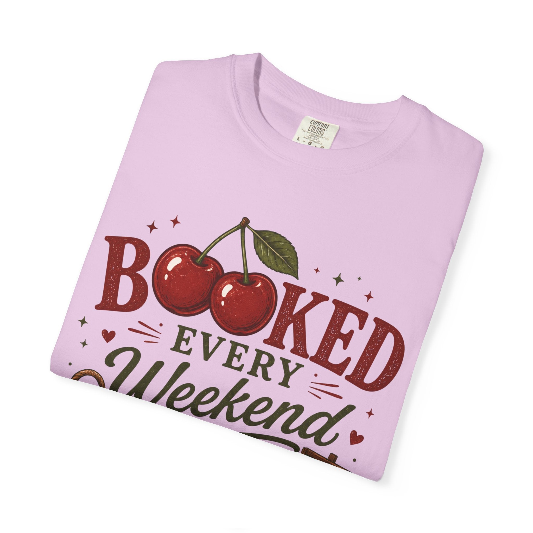 Booked Every Weekend Cherries T-Shirt