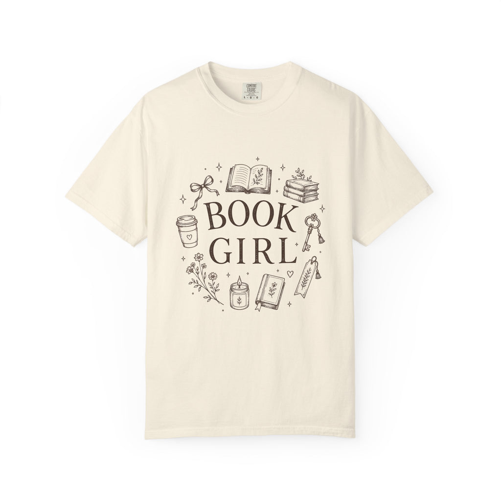 Book Girl Collage T-Shirt