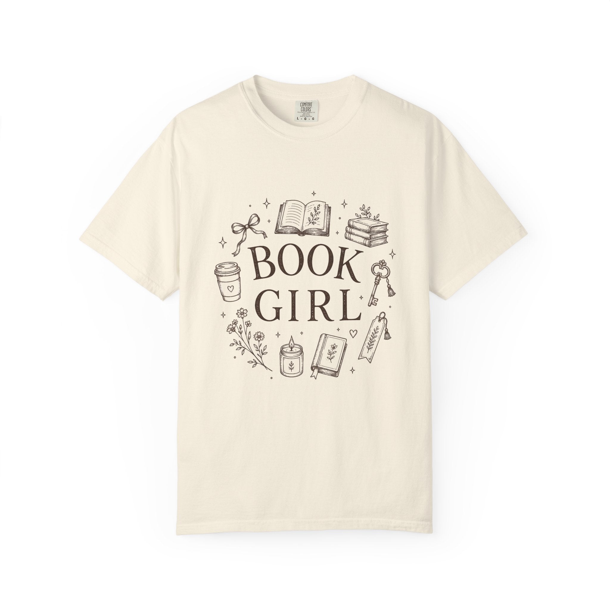 Book Girl Collage T-Shirt