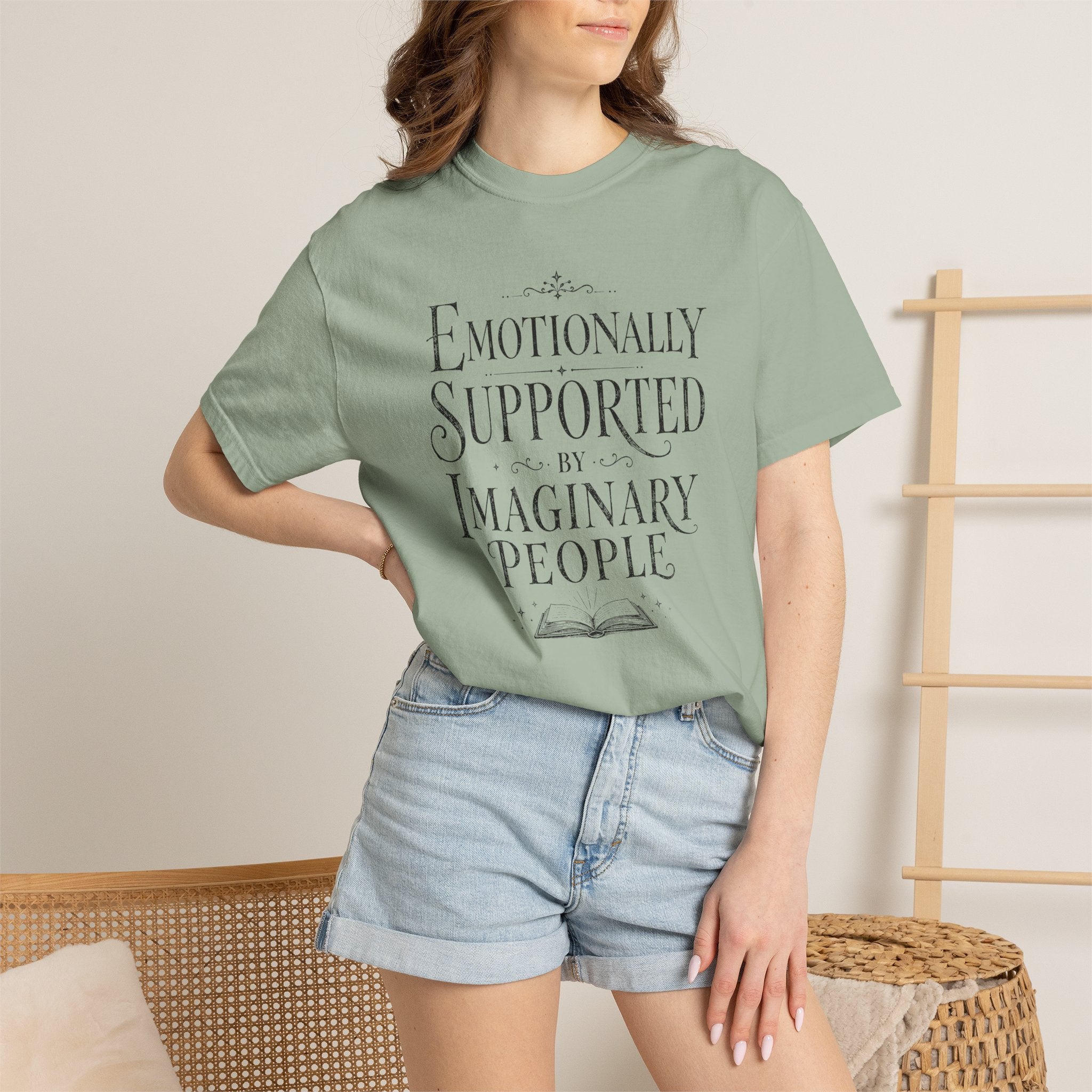 Emotionally Supported By Imaginary People T-Shirt