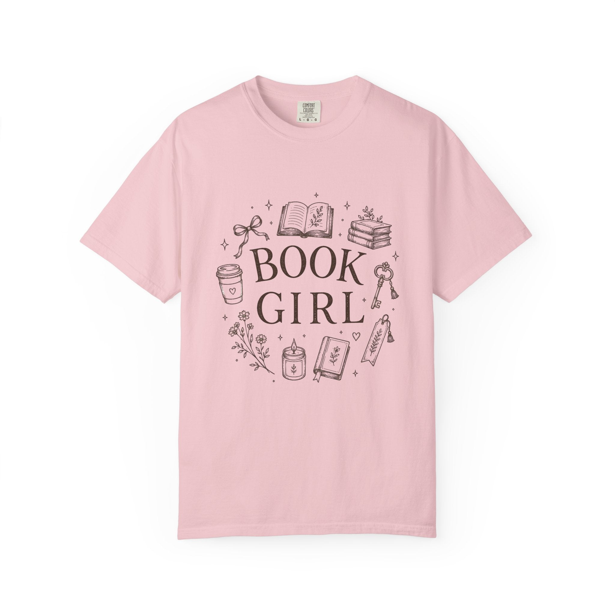 Book Girl Collage T-Shirt