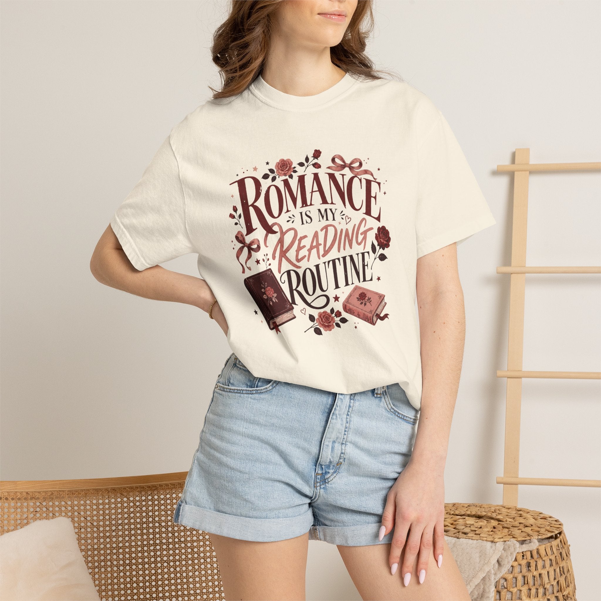 Romance Is My Reading Routine T-Shirt