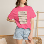 Book Girl Bracelet Card T-Shirt