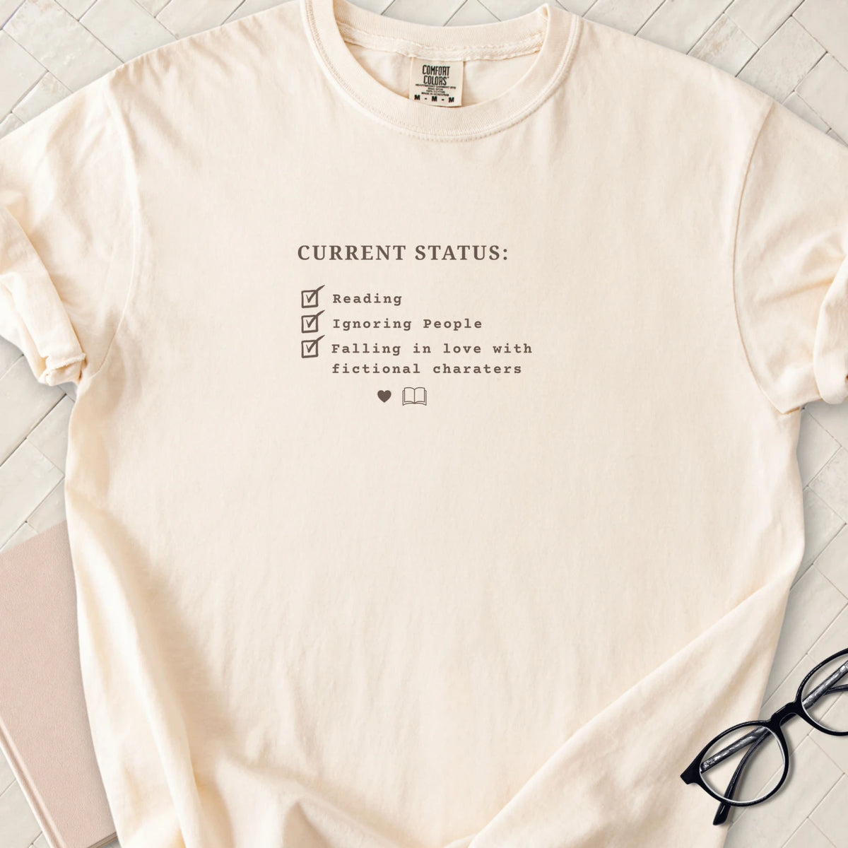 Current Status Checklist T-Shirt